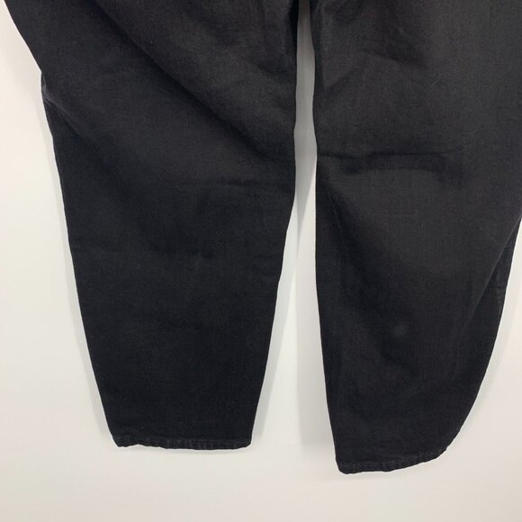 Old Navy Jeans OG Straight High Rise Black Denim - Picture 8 of 10